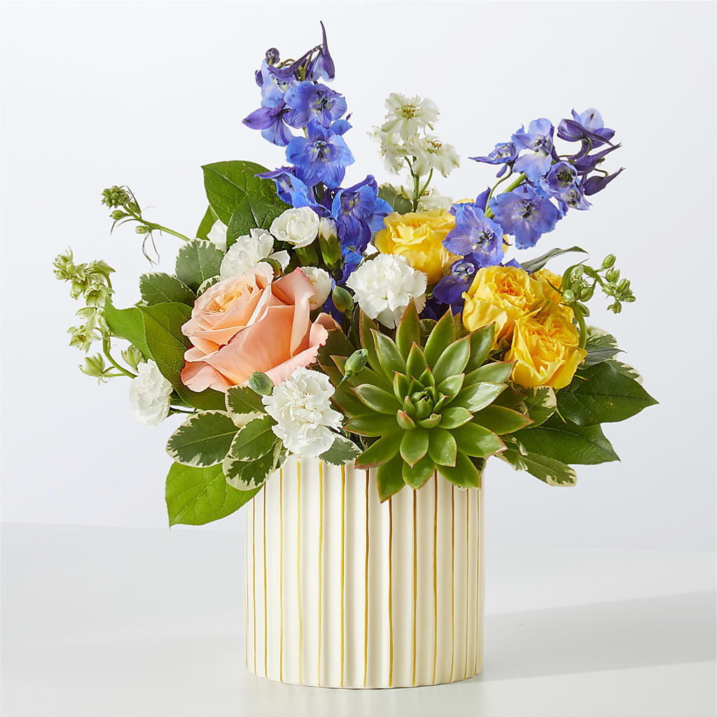 Cobalt Reverie Bouquet – Pettles Flowers, Salina KS