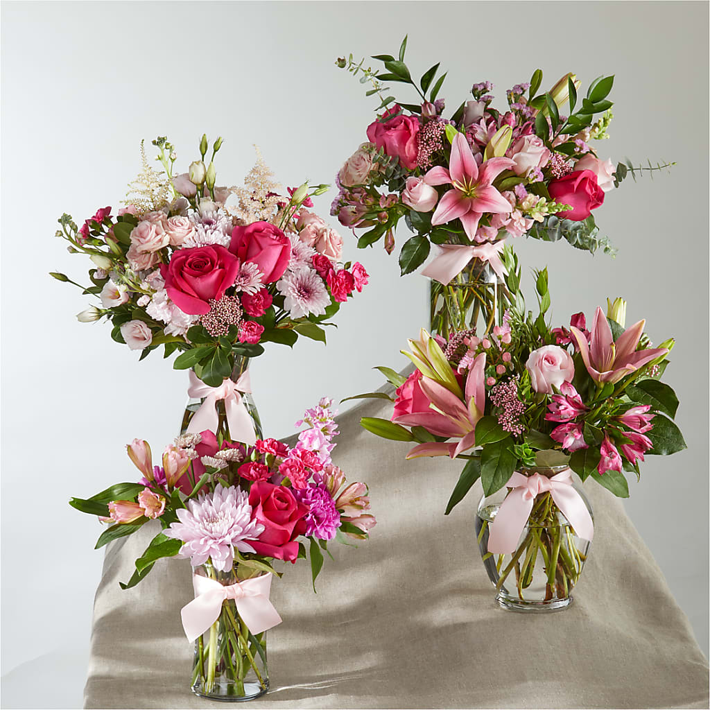 Pink Ribbon - A Florist Original – Pettles Flowers, Salina KS