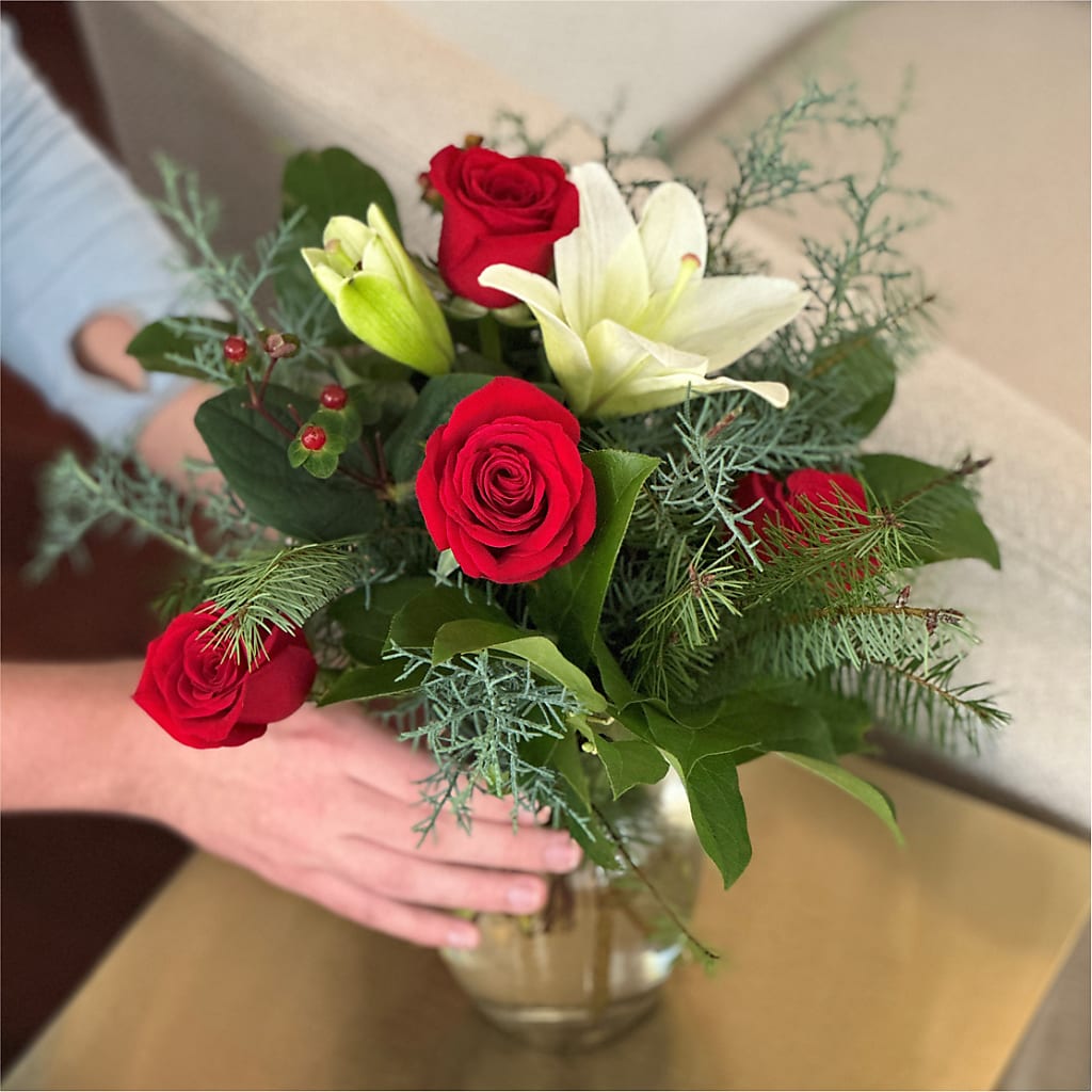 Glittering Lights Bouquet – Pettles Flowers, Salina KS