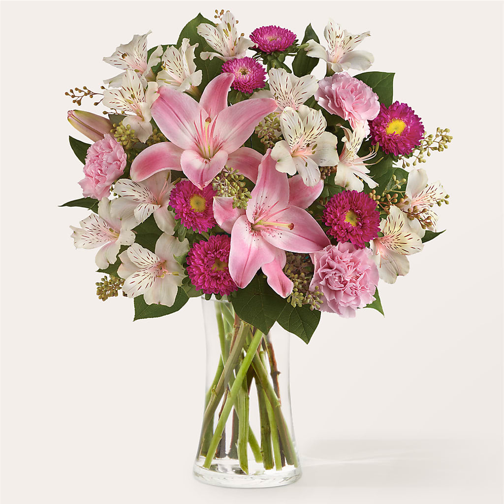Feeling Fuchsia Bouquet – Pettles Flowers, Salina KS