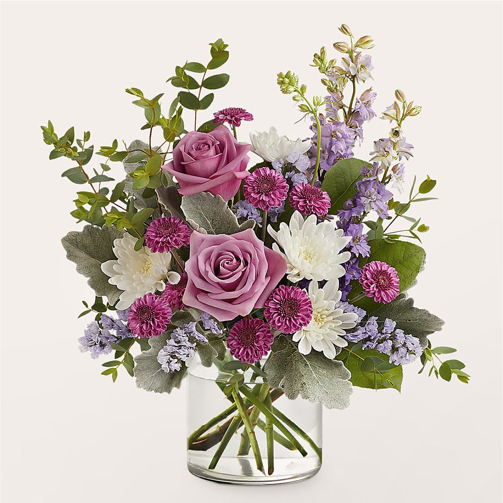 Violet Frost Bouquet – Pettles Flowers, Salina KS