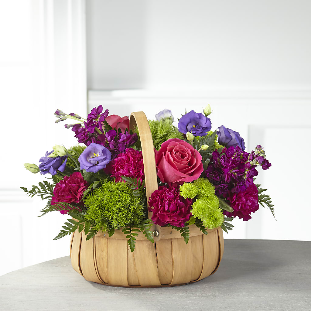 Serene Sanctuary Basket – Pettles Flowers, Salina KS