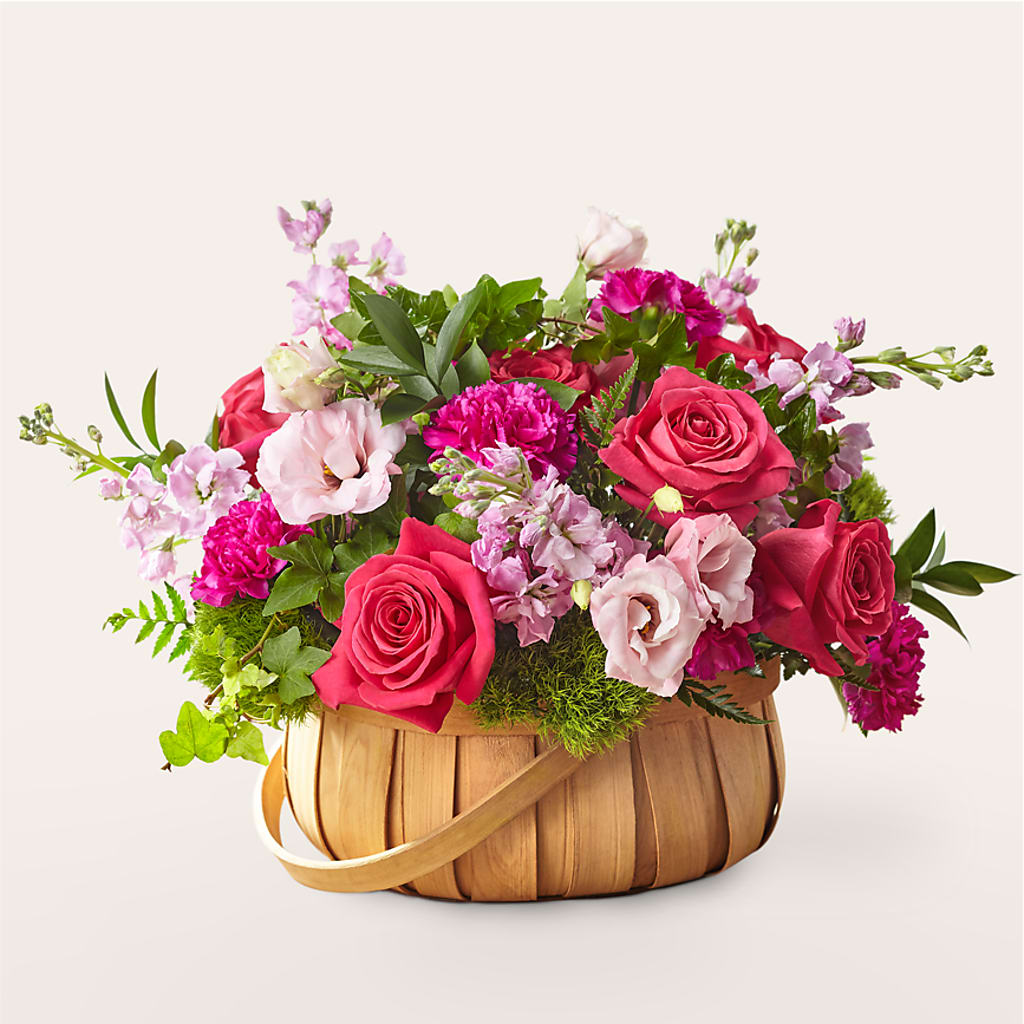 Radiance in Bloom Basket – Pettles Flowers, Salina KS