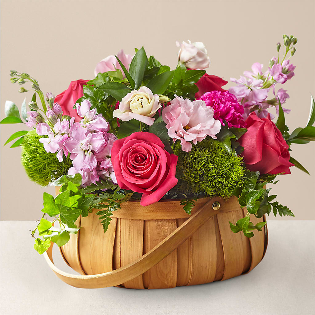 Radiance in Bloom Basket – Pettles Flowers, Salina KS