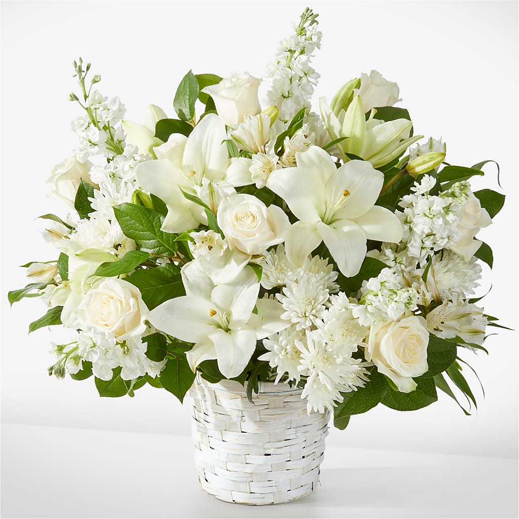 Peaceful Reflections Arrangement – Pettles Flowers, Salina KS