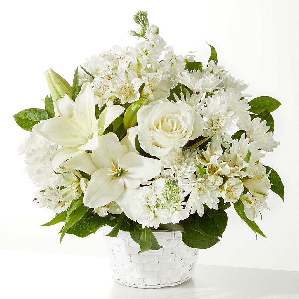 Peaceful Reflections Arrangement – Pettles Flowers, Salina KS