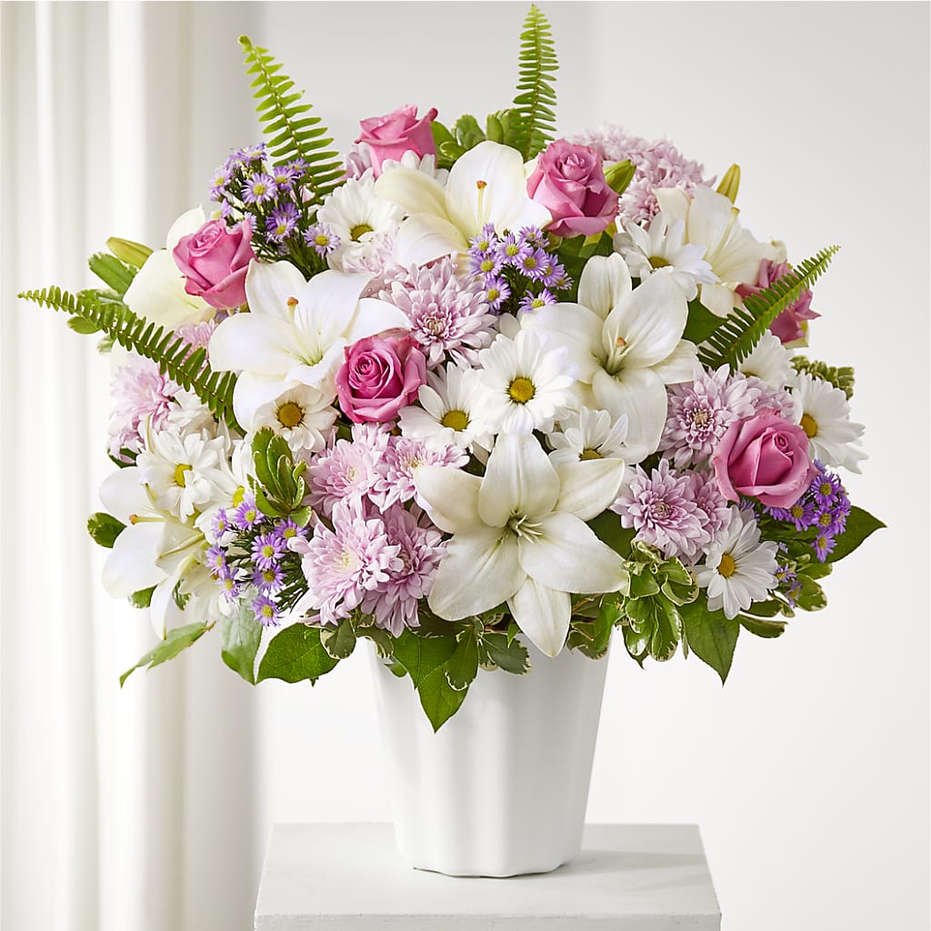 Warmest Thoughts Tabletop Basket – Pettles Flowers, Salina KS
