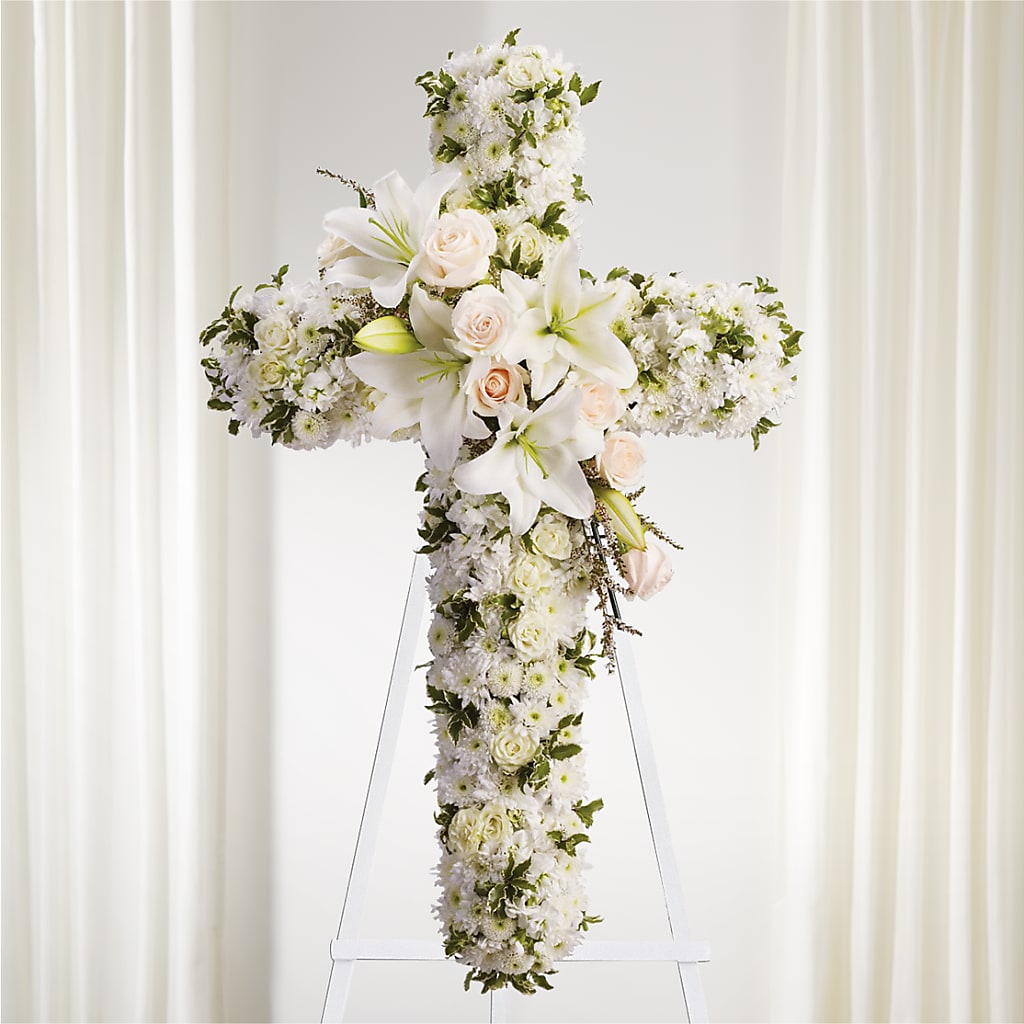 Spiritual Guidance Standing Spray – Pettles Flowers, Salina KS