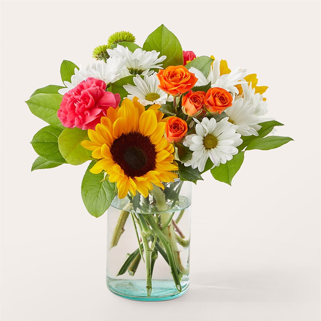 Sun-drenched Blooms Bouquet – Pettles Flowers, Salina KS