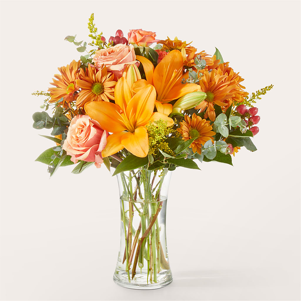 Harvest Hayride Bouquet – Pettles Flowers, Salina KS