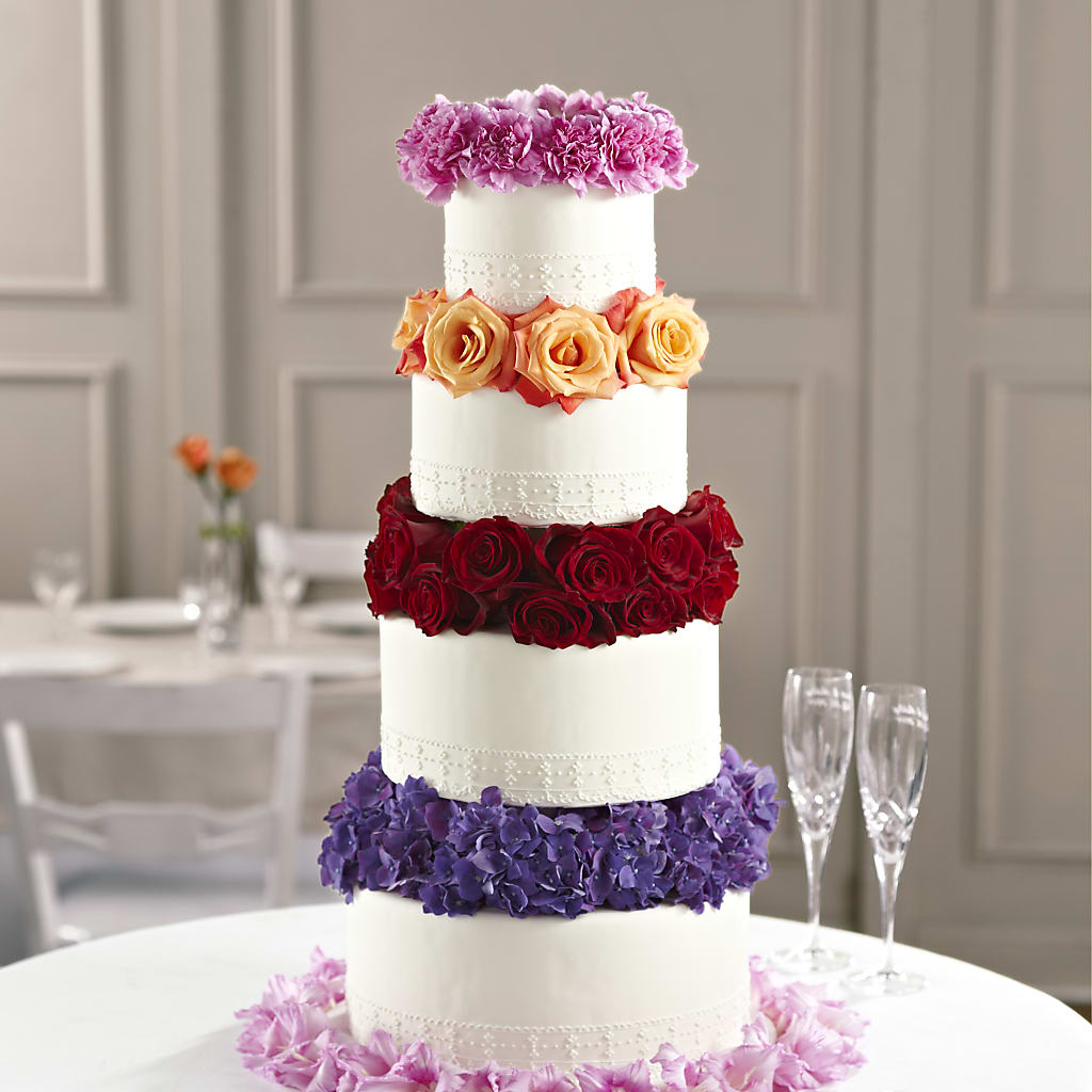 Infinite Love Cake Décor – Pettles Flowers, Salina KS