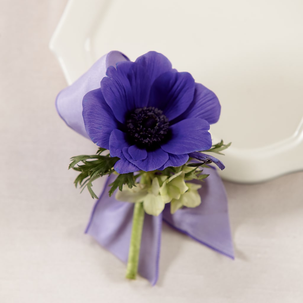 Purple Passion Boutonniere – Pettles Flowers, Salina KS