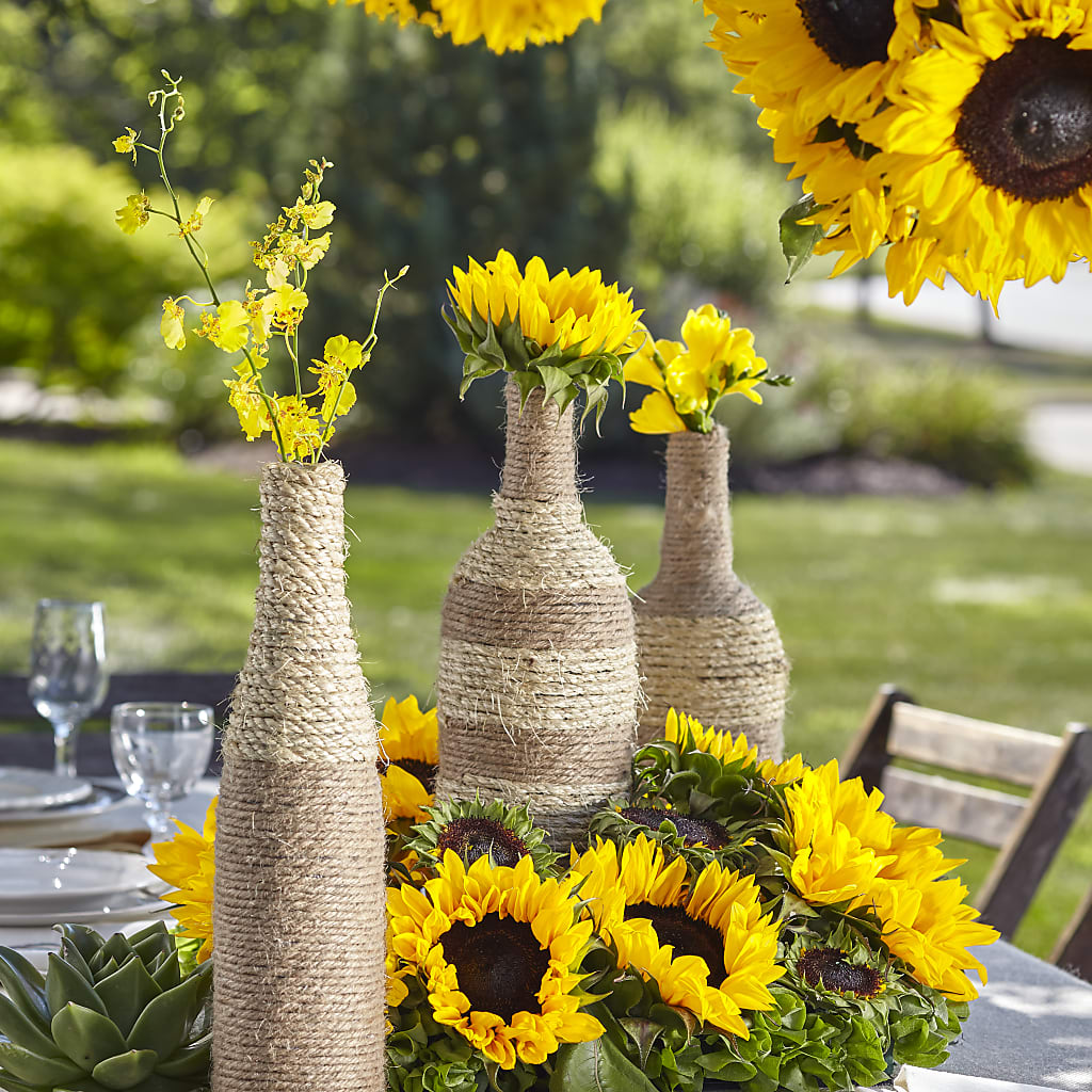 Sublime Garden Centerpiece – Pettles Flowers, Salina KS