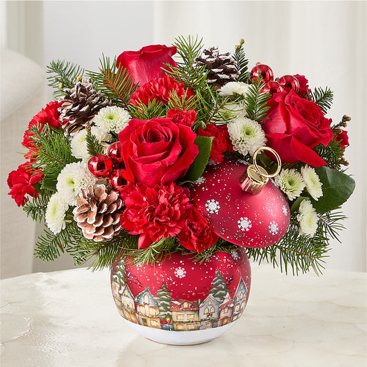 Christmas Carols Ornament –  Pettles Flowers, Salina KS
