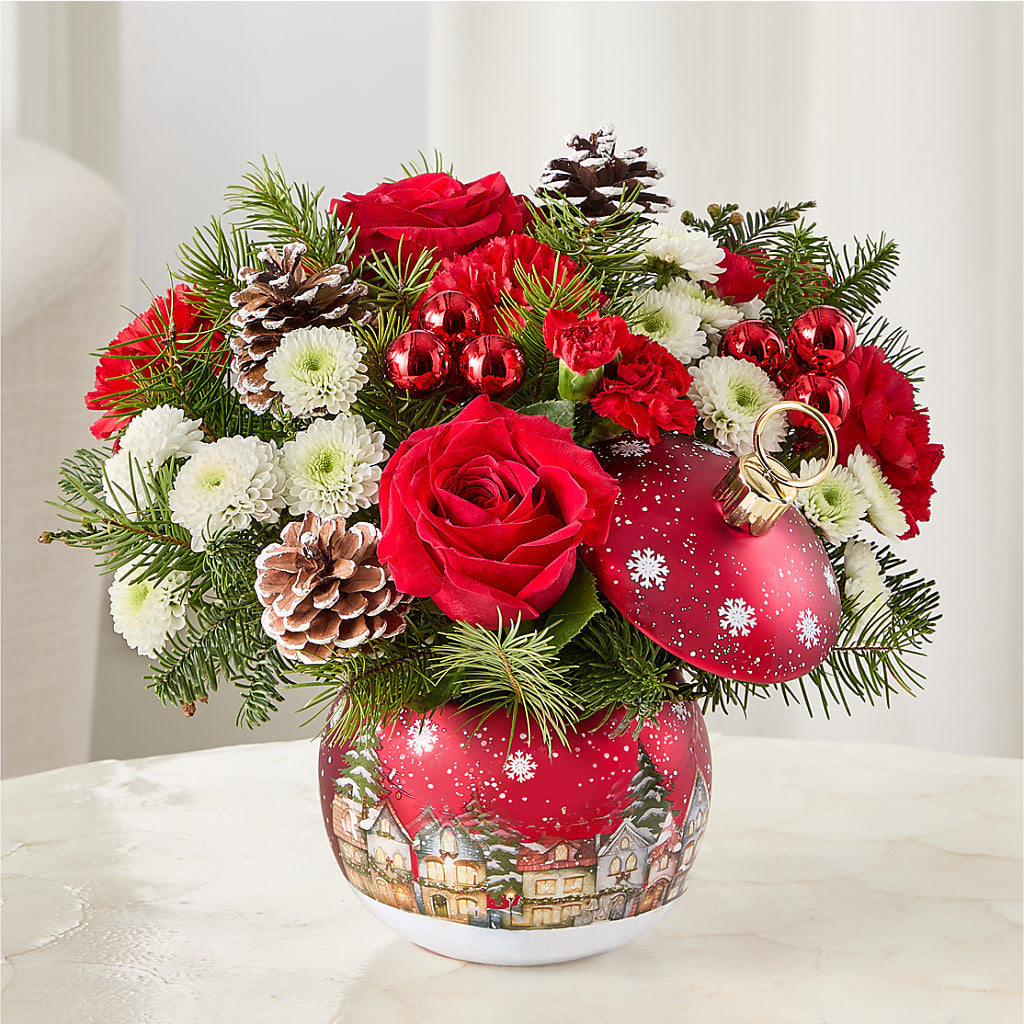 Christmas Carols Ornament –  Pettles Flowers, Salina KS