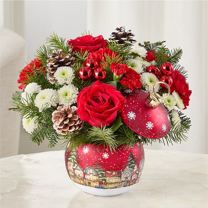 Christmas Carols Ornament –  Pettles Flowers, Salina KS