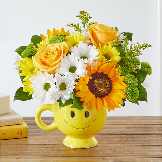 Be Happy Bouquet –  Pettles Flowers, Salina KS