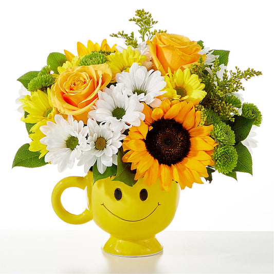 Be Happy Bouquet – PETTLES FLOWERS, Salina KS