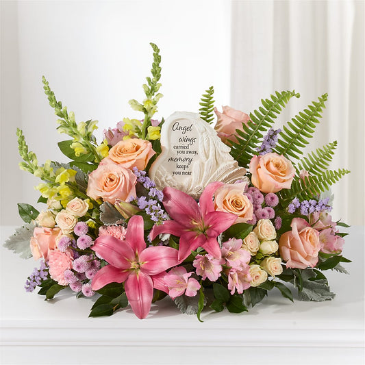 Gentle Light Arrangement –  Pettles Flowers, Salina KS
