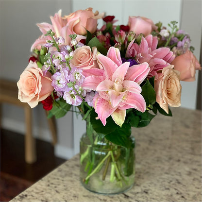Romantique Bouquet –  Pettles Flowers, Salina KS