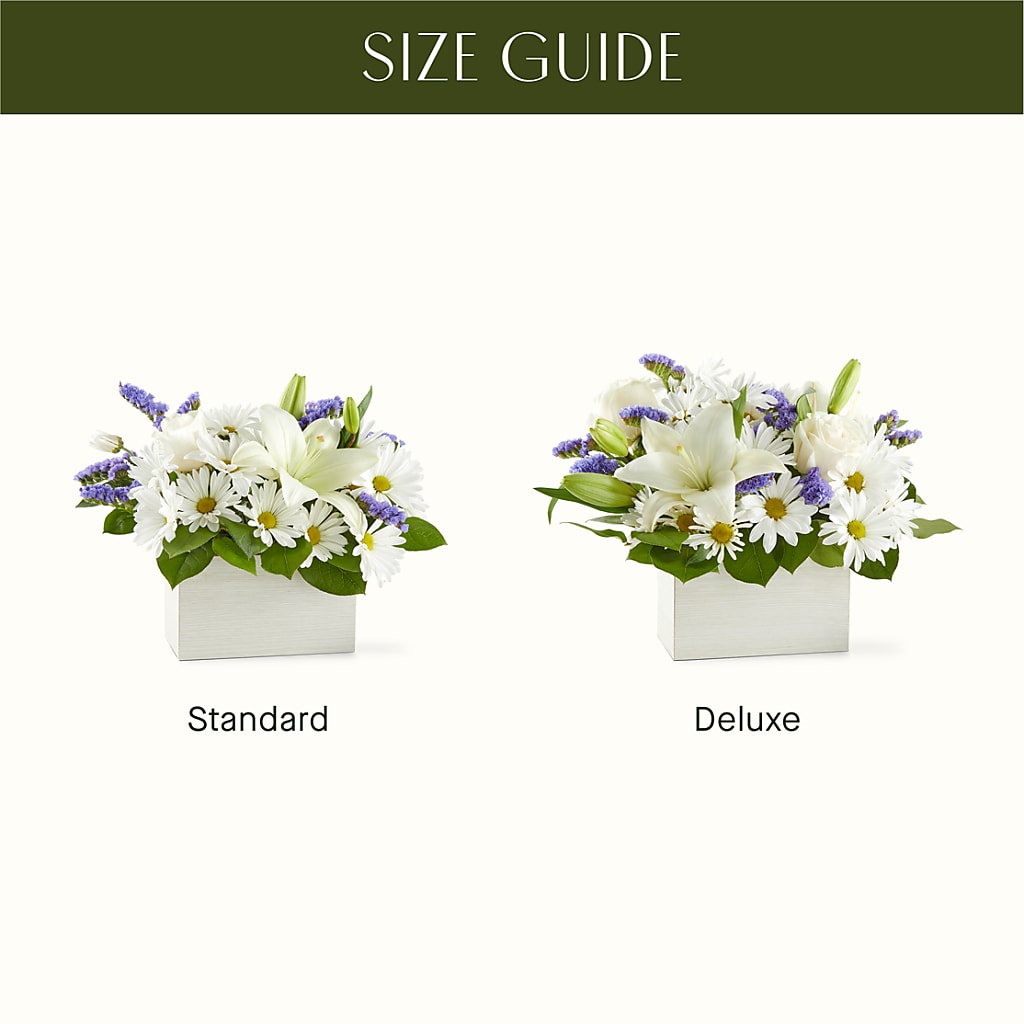 Beyond Blue Box Bouquet –  Pettles Flowers, Salina KS
