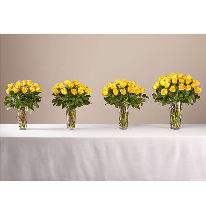 Long Stem Yellow Rose Bouquet –  Pettles Flowers, Salina KS