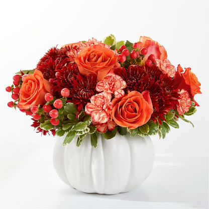 Bouquet de citrouilles d'automne