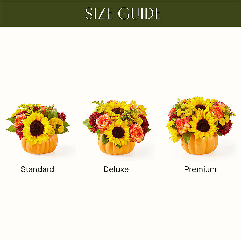Golden Gourd Pumpkin Bouquet –  Pettles Flowers, Salina KS