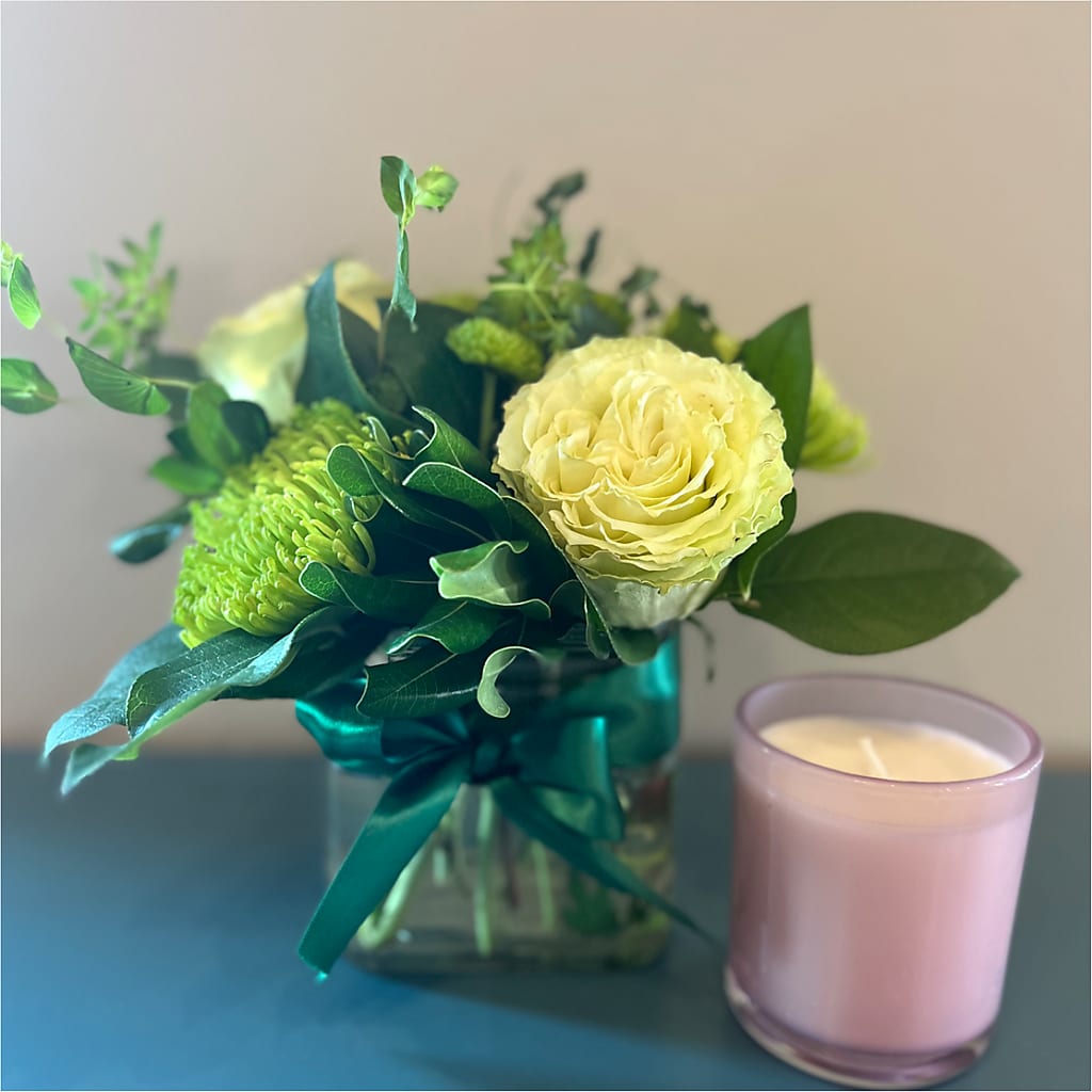 Emerald Forest Bouquet –  Pettles Flowers, Salina KS