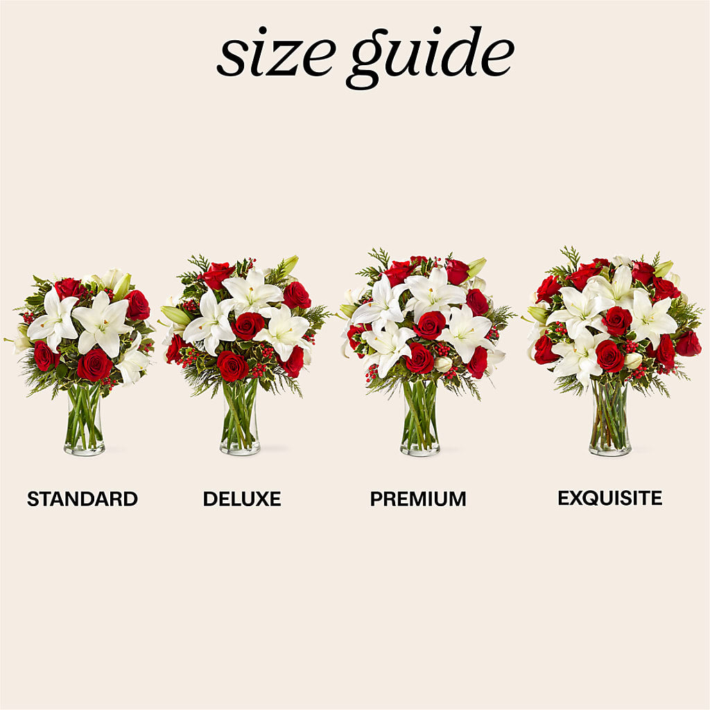 Sparkling Snowflakes Bouquet –  Pettles Flowers, Salina KS