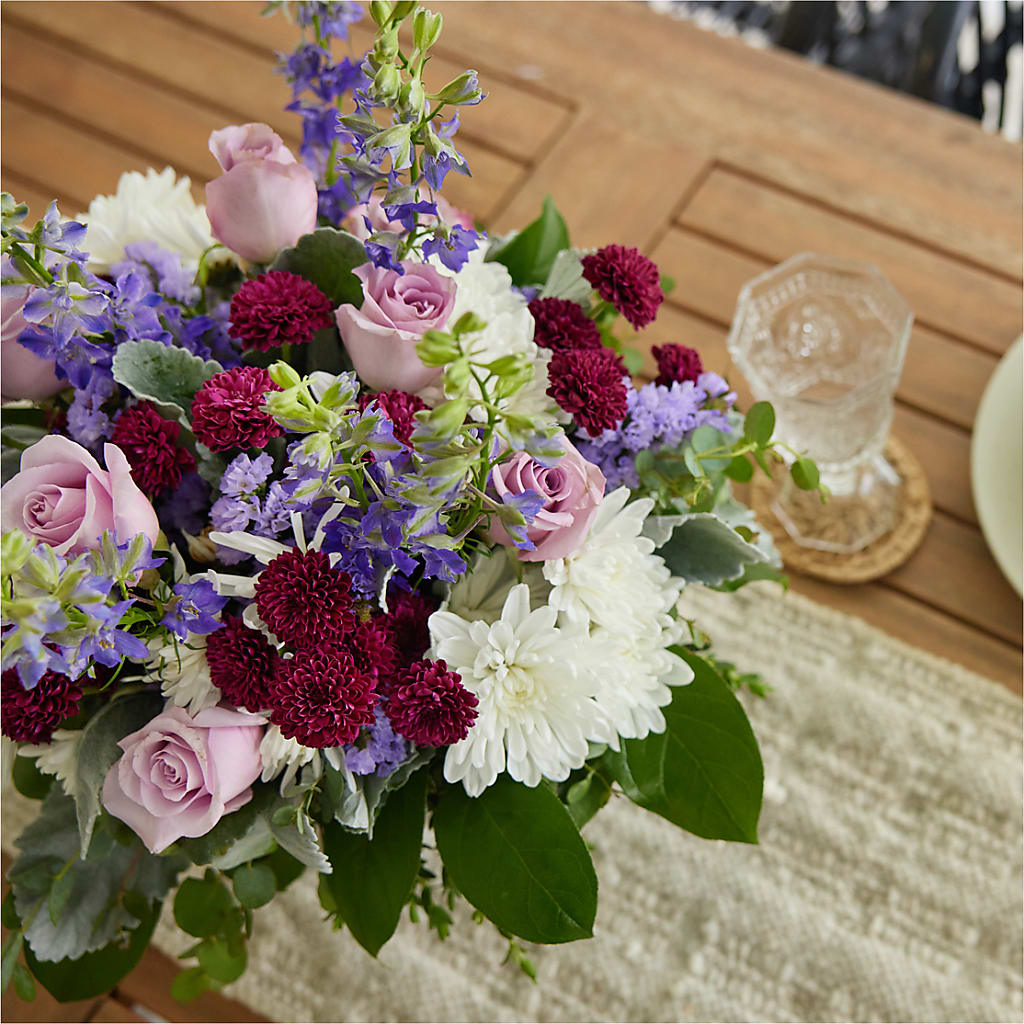 Violet Frost Bouquet –  Pettles Flowers, Salina KS
