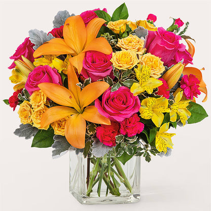 Bouquet « Direction les Tropiques »