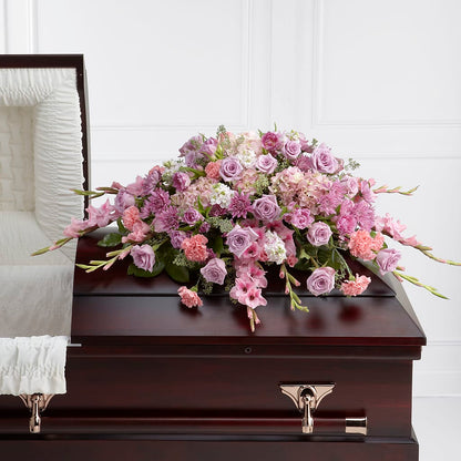 Immorata Casket Spray –  Pettles Flowers, Salina KS