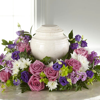 Blooming Sympathy Cremation Adornment –  Pettles Flowers, Salina KS
