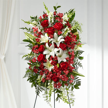 Everlasting Memory Standing Spray –  Pettles Flowers, Salina KS