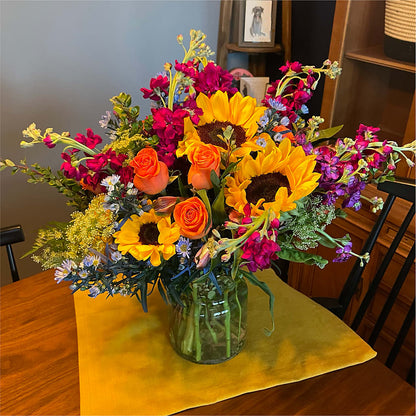 Rays of Life Bouquet –  Pettles Flowers, Salina KS