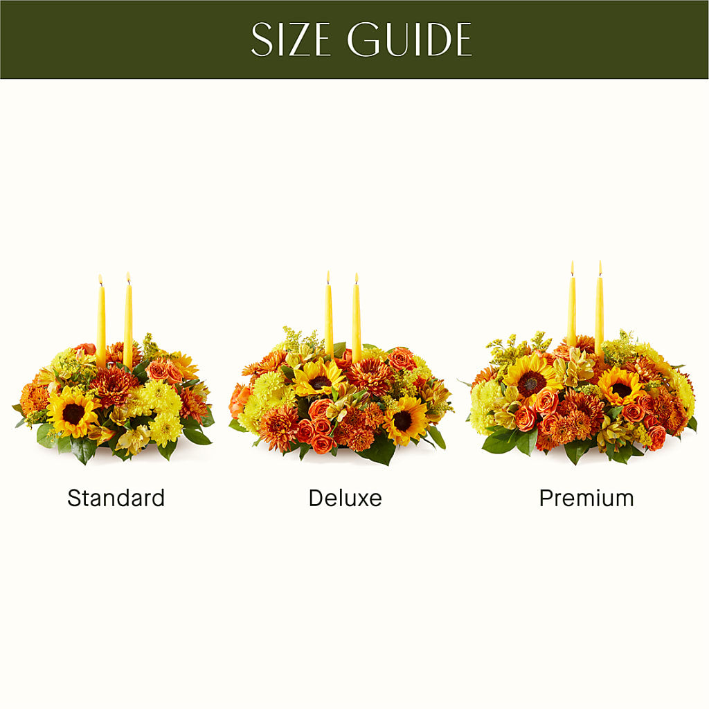 Autumn Harmony Centerpiece –  Pettles Flowers, Salina KS