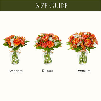 Apricot Glow Bouquet –  Pettles Flowers, Salina KS