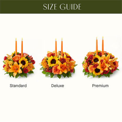 Grateful Centerpiece –  Pettles Flowers, Salina KS
