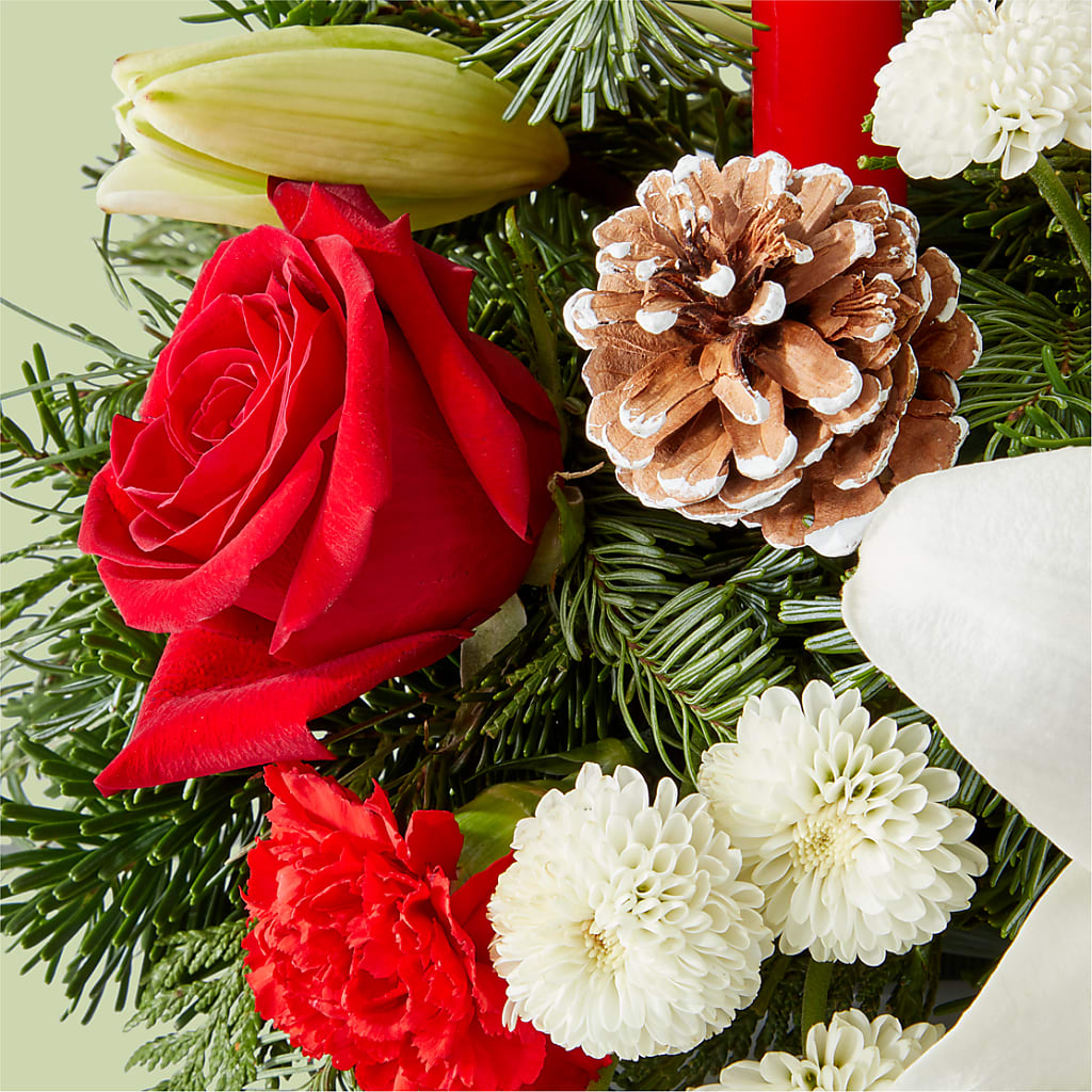 Seasonal Festivities Centerpiece –  Pettles Flowers, Salina KS