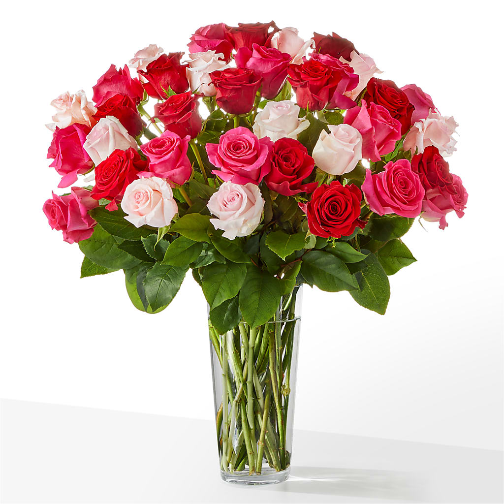 Ravissant bouquet de roses