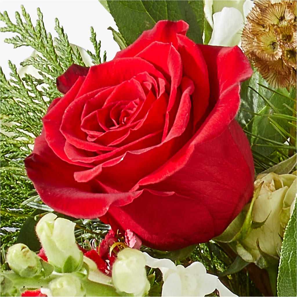 Deck the Halls Bouquet –  Pettles Flowers, Salina KS