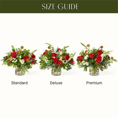 Deck the Halls Bouquet –  Pettles Flowers, Salina KS