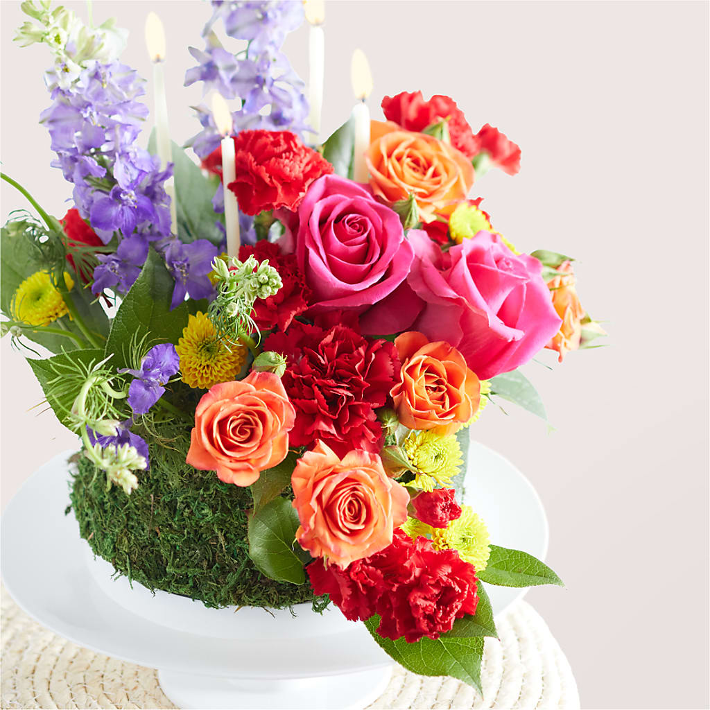 Best Year Yet Floral Cake –  Pettles Flowers, Salina KS