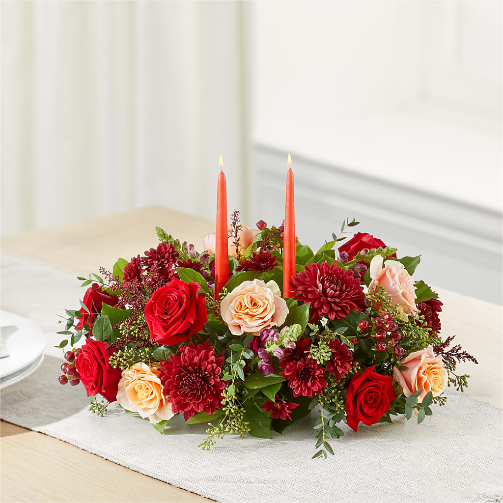 Most Thankful Centerpiece –  Pettles Flowers, Salina KS