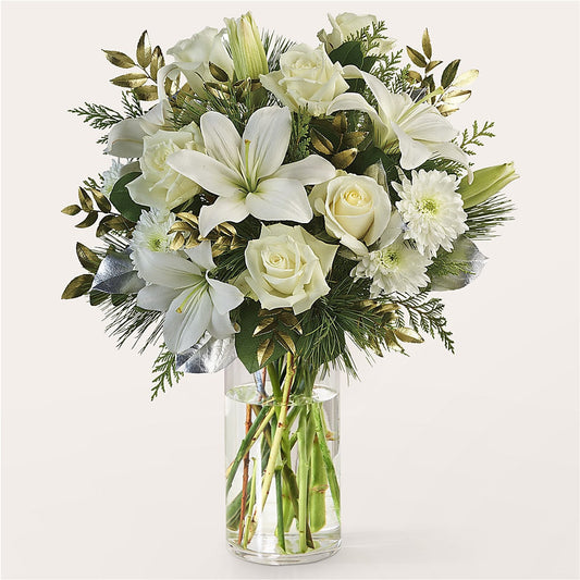 Wintry Mix Bouquet –  Pettles Flowers, Salina KS
