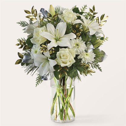 Wintry Mix Bouquet –  Pettles Flowers, Salina KS