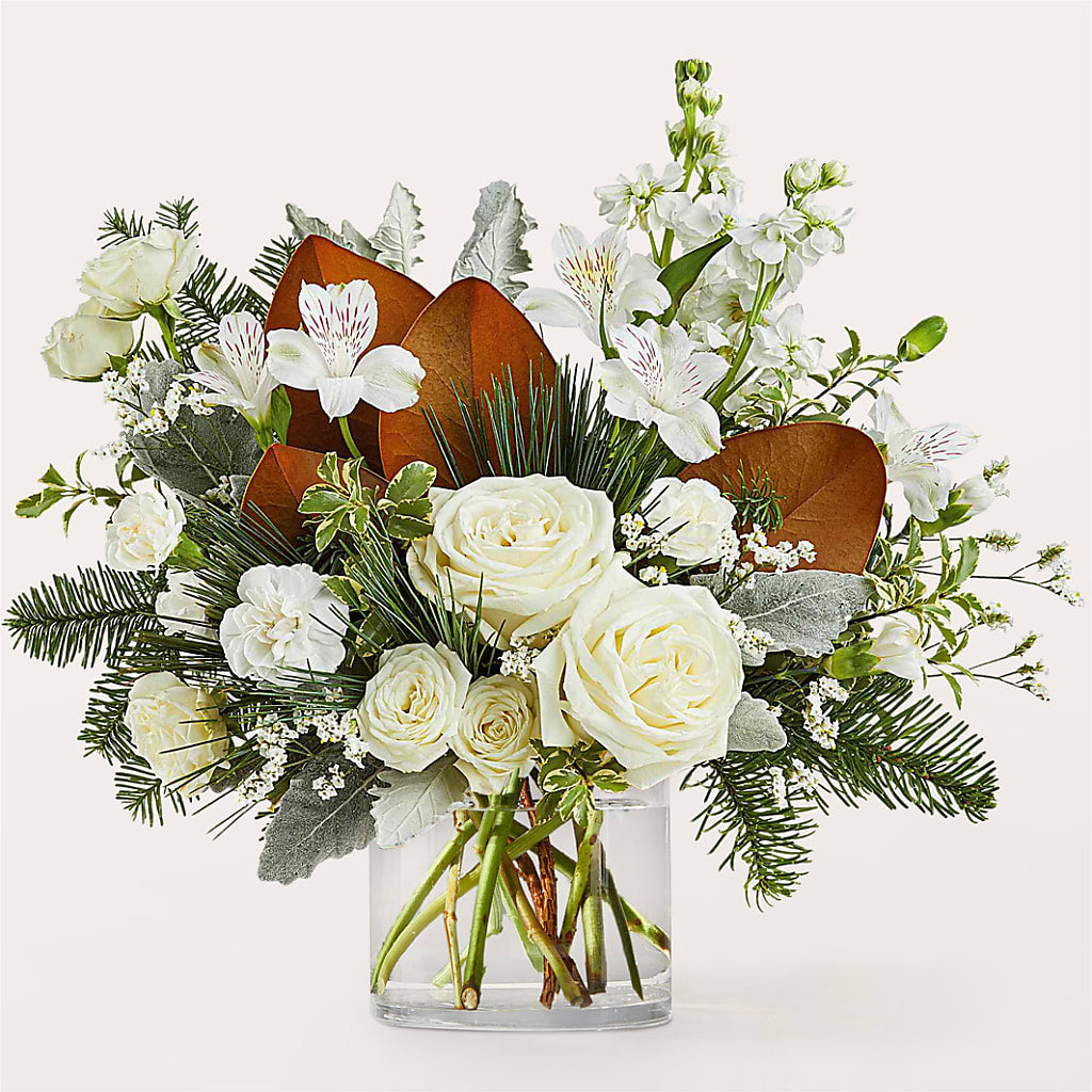 Fresh Snowfall Bouquet –  Pettles Flowers, Salina KS