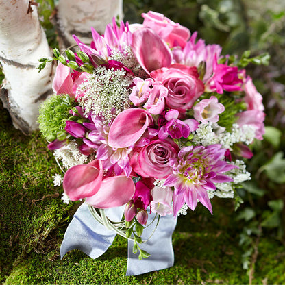 Pink Profusion Bouquet –  Pettles Flowers, Salina KS