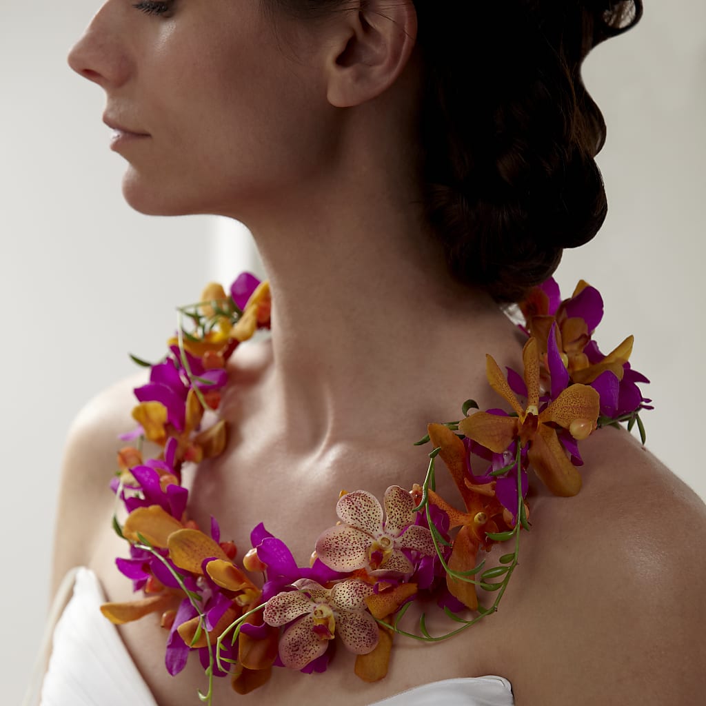Collar floral Mi dulce amor